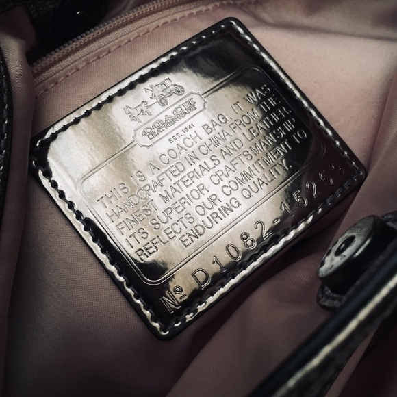 Coach metallic Maggie hobo bag - Picture 8 of 11